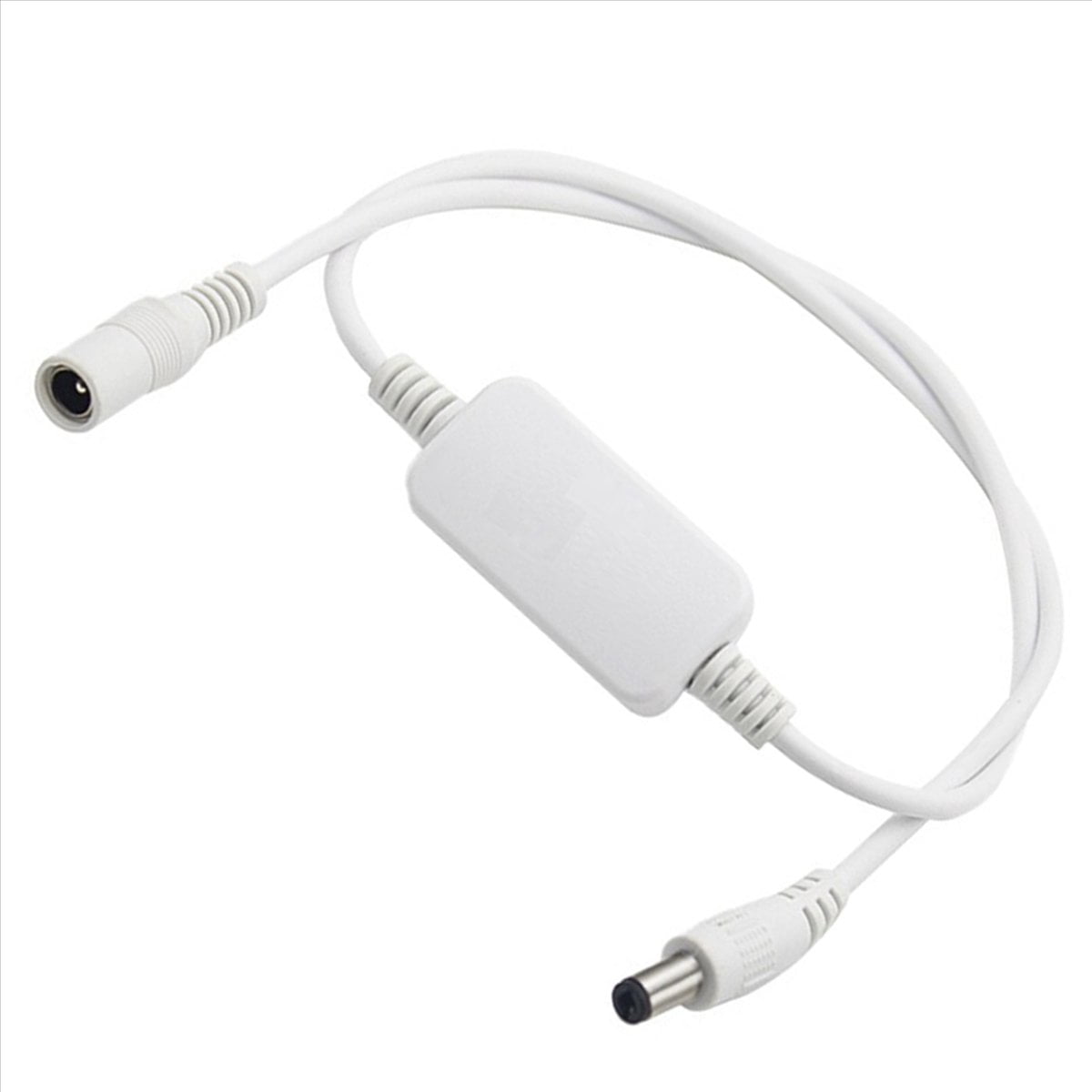 4X 24 Hour Auto Reboot Router Routing Timer Reset Tool DC Power Timing Fiber Modem Router DC Power Manager White