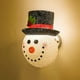 thumbnail image 2 of Luz de porche de Navidad Cubiertas de Navidad Muñeco de nieve Lámpara Sombra Pasillo Lámpara de pared Decoración de porche Decoración de luz Decoración de fiesta de Navidad Decoración al aire libre Kuyhfg Bienvenido a Kuyhfg, 2 of 4