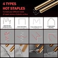 thumbnail image 2 of Yeacher 2022 New Version 70W Portable Mini Hot Stapler,Plastic Welding Machine Car Bumper Repair Kit, 2 of 8