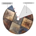 thumbnail image 2 of Sigee Rustic Tile Pattern for Christmas Decoration Tree Skirt Christmas Tree Skirt,Christmas home decor Holiday Tree Skirt Fits Christmas Tree-30", 2 of 7
