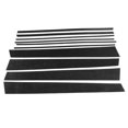 thumbnail image 2 of Juego de molduras de fibra de carbono para ventanas que mejoran el estilo y la clase de Toyota Land Cruiser Prado 2010-2018, 2 of 8