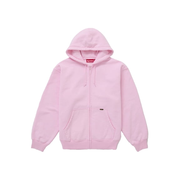 Supreme Men's Work Zip Up Hooded Sweatshirt (SS25) Pink, from StockX
