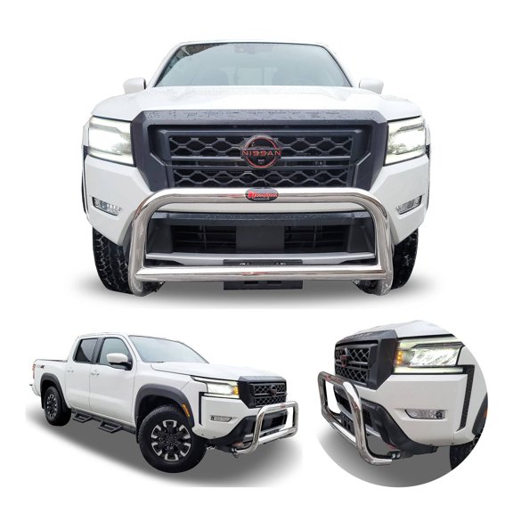fits Nissan Frontier 2022-2024 Front Bull Bar with Skid Plate