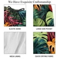 thumbnail image 4 of luoweisi Men's Beach Shorts Quick Dry Swim Trunks with Mesh Lining Tropical Leaves L, 4 of 5