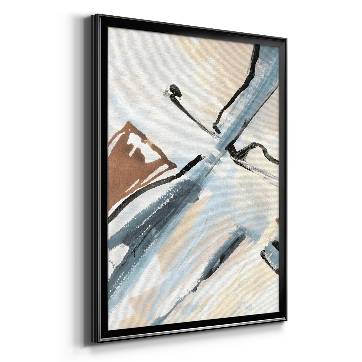 Dancing Wind Revisit I Premium Classic Framed Print - Ready to Hang