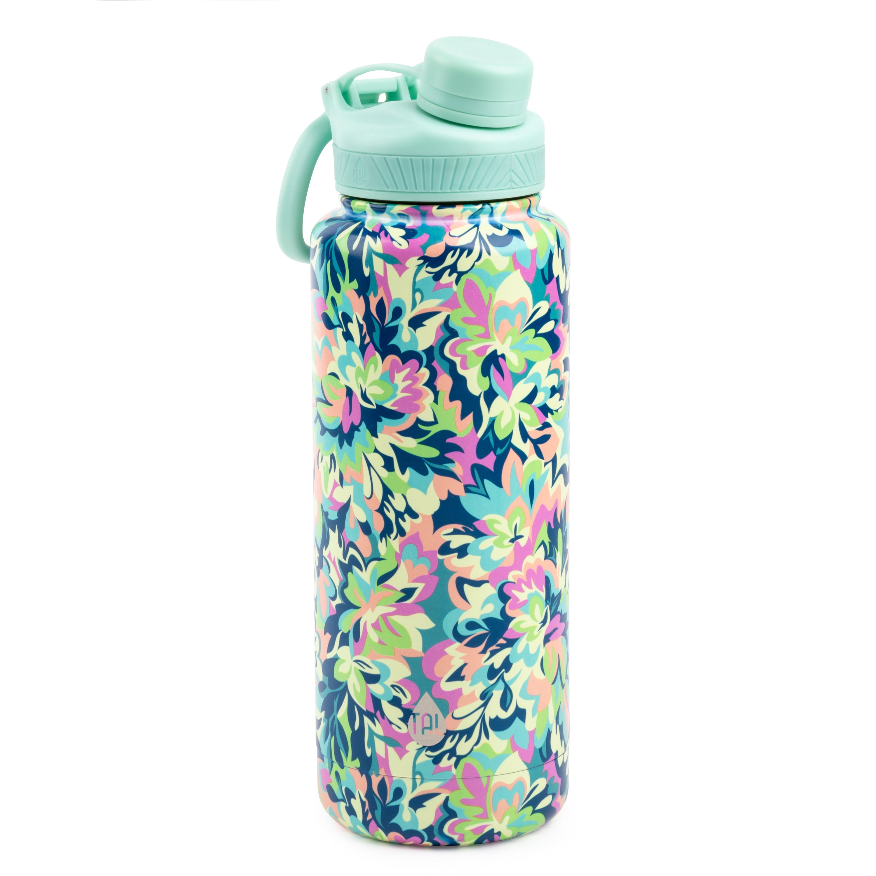 TAL Stainless Steel Ranger Water Bottle 40 Fl Oz Mint Flower Walmart tal-stainless-steel-ranger-water-bottle-40-fl-oz-mint-flower-walmart