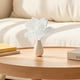 thumbnail image 5 of Rapeiae 15CM Adhesive Powder Flocking Christmas Flower High-end Fabric Christmas Decoration Simulation Flower, 5 of 6