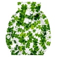 thumbnail image 4 of Mercatoo Girl's St. 𝐏atrick's Day Green Hoodie with Pocket Kids Shamroc𝐤 Graphic Shirts Luck𝐲 Sweatshirt Funny Irish Tops, 4 of 6