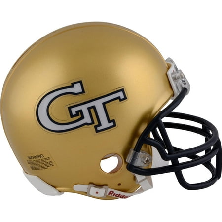 Riddell Georgia Tech Yellow Jackets VSR4 Mini Football Helmet - Fanatics Authentic Certified