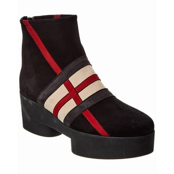 Arche Six007 Suede Platform Boot, 36, Black