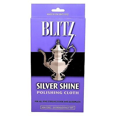 Cleaning Polishing Cloth - Blitz Silver Shine Polishing & Cleaning Cloth