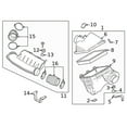 thumbnail image 3 of New Genuine Nissan Engine Air Filter Cleaner Element OE 165469BT1A, 3 of 10