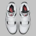 thumbnail image 4 of N I-K-E A i r-Jor-dan 4 Retro White Cement FV5029-100 Men's Shoes NEW IN HAND, 4 of 6