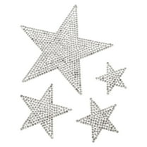 WRITWAA Rhinestone Star Car Decal Sticker for Auto Decoration, Car Accessories, 1 Set