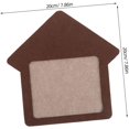 thumbnail image 2 of Decorative Hanging Bulletin Board Light Brown Polyester Framed Display For Office Home School,Light Brown, 2 of 8
