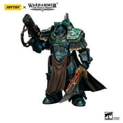 JOYTOY Warhammer 40K Alpha Legion Legion Praetor in Cataphractii Terminator Armour Collection Model