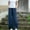 Navy(New), variant on PNTUTB Pants for Women Casual Summer Elastic Fashionable Loose High Waist Linen Pant Pockets Trouser