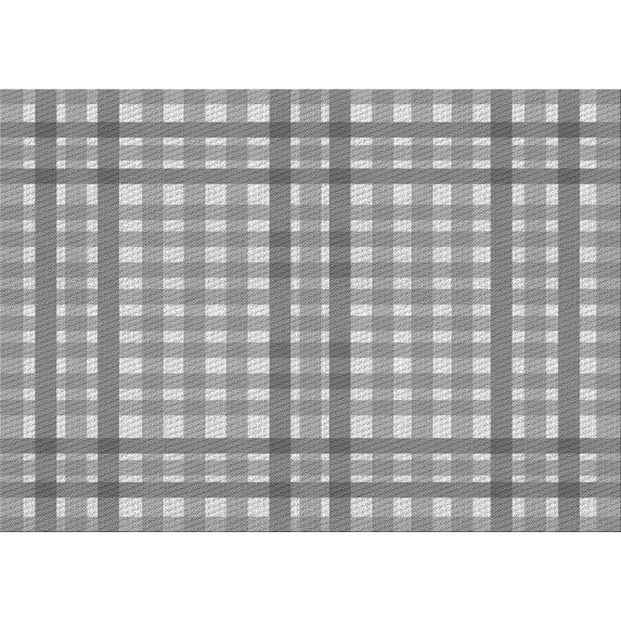 Ahgly Company Machine Washable Indoor Rectangle Transitional Platinum Gray Area Rugs, 7' x 10'