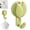 Green, variant on ZOURIH Tulip Suction Cup Shower Hook | Cute Reusable Decorative | No Drilling Hooks | for Shower Kitchen Tile Wall Window Glass Door Entryway,(Green)