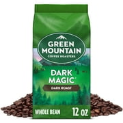 Green Mountain Coffee, Dark Magic, Dark Roast, Whole Bean Coffee, Bagged 12 oz