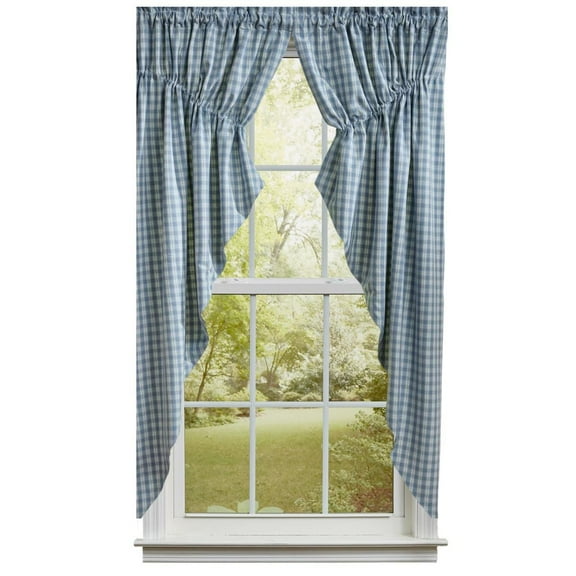 Stafford Dusk Prairie Gathered Curtains - 72x63 - Park Designs
