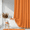 Orange, variant on ComfiTime 13-Pc Tassel Shower Curtain with Hooks – Elegant Tufted Chevron Pattern, Soft Fabric Cloth, Boho Farmhouse Bathroom Curtain, Water-Repellent, Mold-Resistant, Machine-Washable, 72 x 72,White