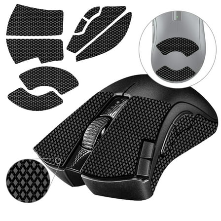 TALONGAMES Mouse Grip Tape for Deathadder V2 X Wireless, Black, 1 Count, 1 Pack