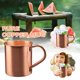 thumbnail image 4 of Taza de café de cobre puro CAIROYAR 420 ml V9T2 I4M3, 4 of 6