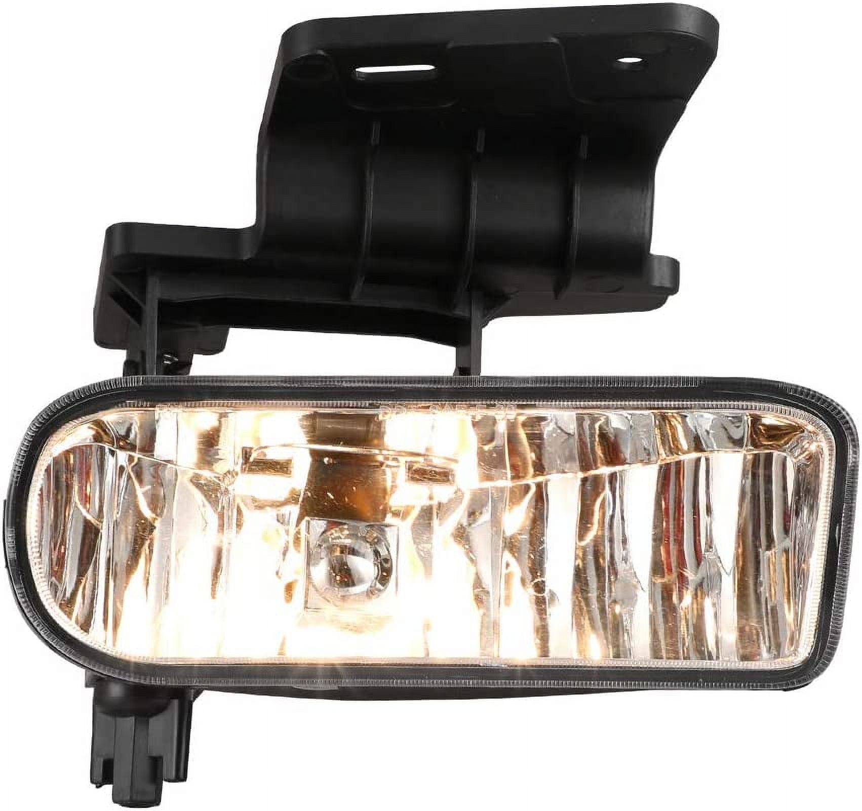 Winjet Driving Fog Lights Compatible With 1999-2002 Silverado 1500 2500, 2000-2001 Silverado 3500, 2000-2006 Suburban/ Tahoe Bumper Fog Lights Pair Clear Lens