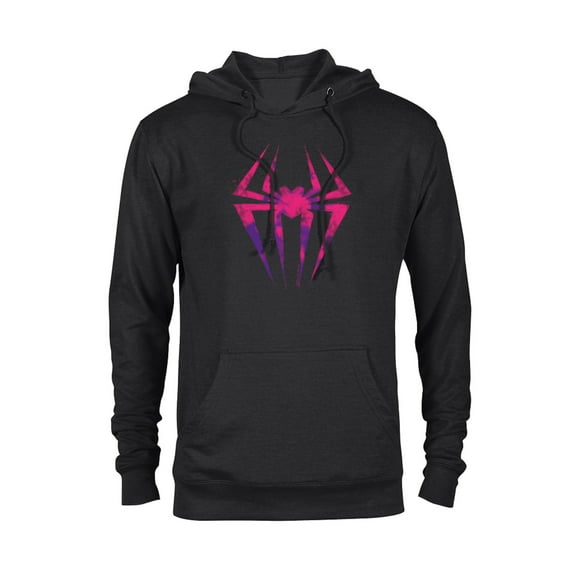 Marvel Spider-Man: Across the Spider-Verse Spider-Gwen Icon - Pullover Hoodie for Adults - Customized-Black
