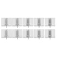 thumbnail image 1 of 10 prensatelas invisibles para cremallera, resistentes al óxido y al desgaste, accesorios para máquina de coser para manualidades domésticas., 1 of 14