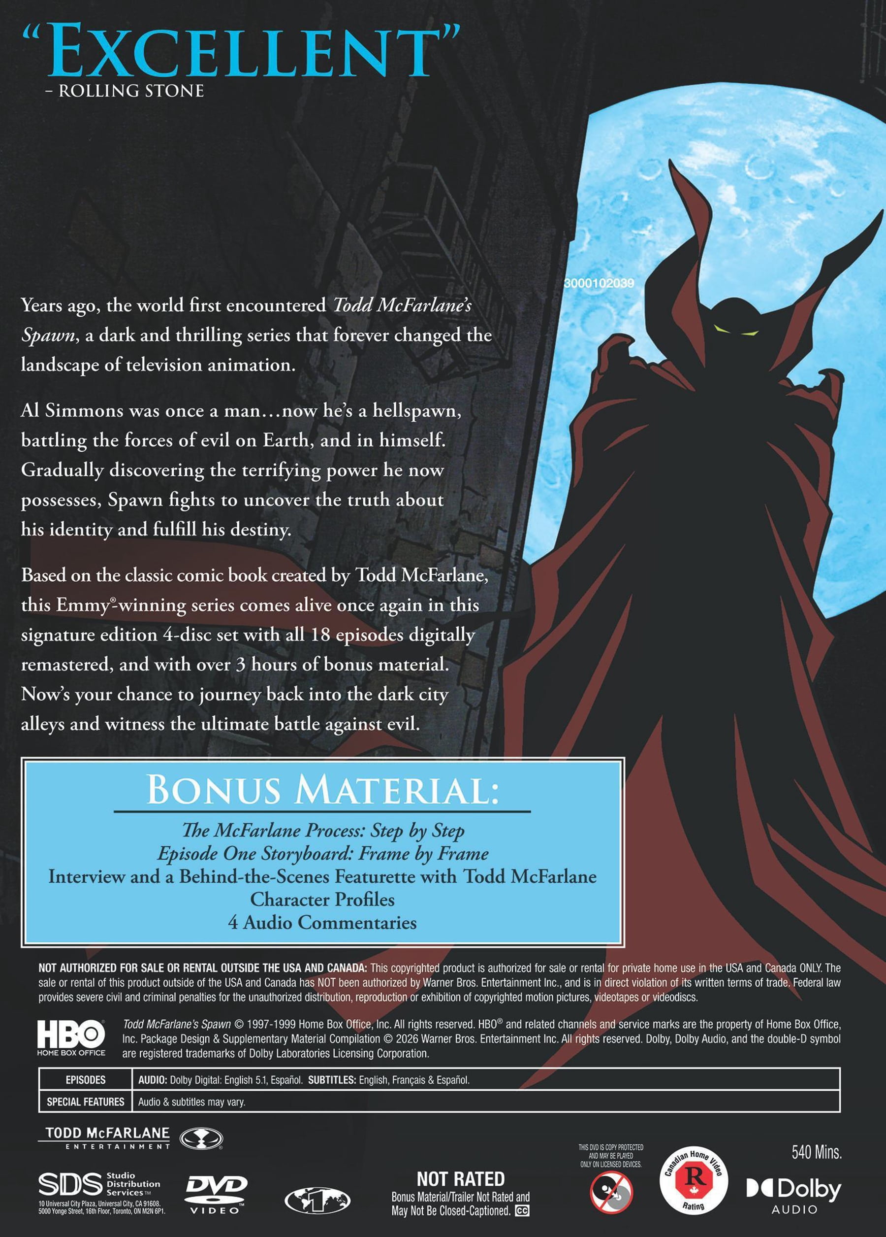 Todd McFarlane's Spawn: The Animated Collection - 10th Anniversary