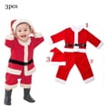 thumbnail image 1 of Disfraz de elfo de Año Nuevo para niños y niñas, conjunto de traje verde de Papá Noel con sombrero, vestido de fiesta de Navidad elegante, rendimiento, 2023, 1 of 4