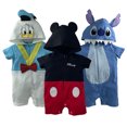 thumbnail image 1 of Kit 3 PaÃ±aleros con gorro bordado Disney Donald, Stitch, Mickey Disney PaÃ±aleras, 1 of 6