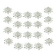 thumbnail image 2 of 20Pcs Lotus Flower Bead Cap Silver Copper Metal Mother S Day DIY Projects, 2 of 8