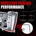 thumbnail image 4 of MITZONE Engine Valve Cover with PCV Hose & Gasket Compatible with 2001-2015 Toyota Camry Corolla RAV4 Highlander Solara Matrix Scion tC xB 2.4L Replace 11201-28014 11201-28033, 4 of 7