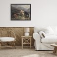 thumbnail image 3 of Stupell Industries Southwestern Highland Cows Beside Misty Loch Black Floating Frame Canvas Art, 21 x 17, by Arlington Prints, 3 of 8