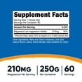 thumbnail image 3 of Nutricost Magnesium Citrate Powder (Peach Mango, 250 Grams) - Non-GMO Supplement, 3 of 5