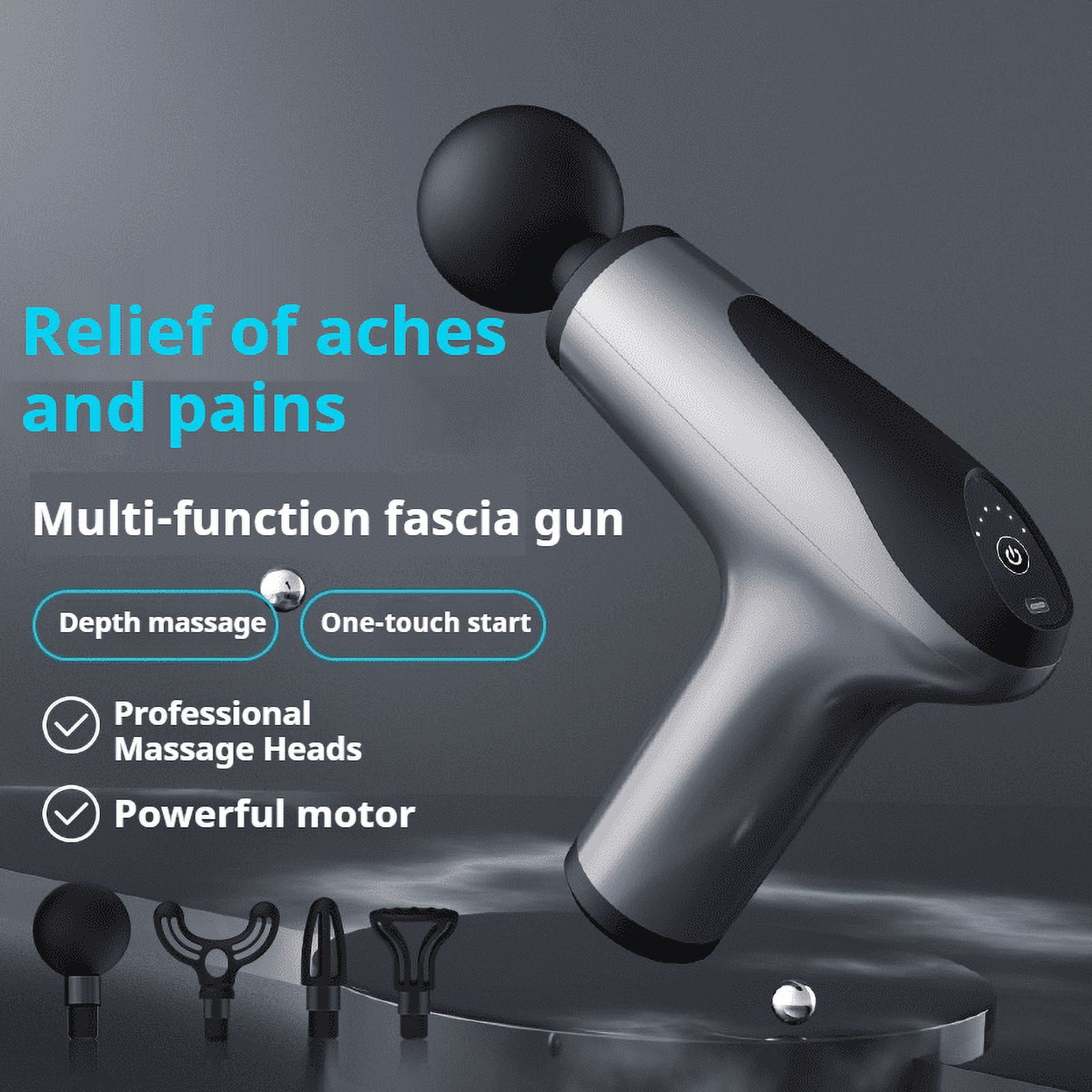 Mini Portable Exercise Muscle Relaxation Meridian Multi gear Adjustment Low Noise Precision Sound Massager Fascia Gun