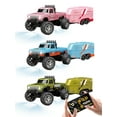 thumbnail image 2 of 1∶64  mini remote control off-road vehicle, 2.4G，three speed proportional speed regulation, sturdy and anti drop alloy shell, 2 of 5