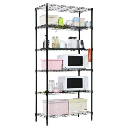 Langria 6 Tier Garage Shelving Shelving Unit Storage Rack Garage
