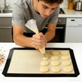 thumbnail image 3 of ERK Silicone Baking Pad 16.54x11.61 Inches Non Stick And Durable And Even For Baking And Making In The Oven, 3 of 5