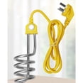 thumbnail image 1 of Immersion Heater 220V 1800W, Travel Immersion Heater, Mini Portable Immersion Heater, Hot Water Travel Set, Ideal for Heating Boiling Water, Chocolate, 1 of 3