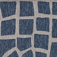 thumbnail image 1 of 94" X 94" X 0.'25" Blue/Grey Polypropylene Rug, 1 of 1