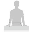 thumbnail image 3 of Trademark Innovations 15.7" Plage Pliante Compacte et Table de Camping en Aluminium, 3 of 3