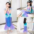 thumbnail image 2 of Robe pour Enfants Robe de Fête d'Été pour Filles Robe de Danse Robe de Princesse pour Enfants Robe de Jeu de Rôle Violette 4 Ans-5 Ans, 2 of 7