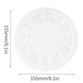 thumbnail image 3 of Ikeay Molds for Baking, Epoxy Mould 2 Clock Ornaments Silicone Mould Resin, Food Molds, 3 of 9