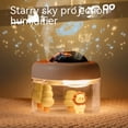 thumbnail image 4 of Humidificadores de niebla fría para bebés para dormitorio, silencioso, humidificador pequeño de 16,91 onzas para el hogar con luz nocturna y proyector de estrellas para niños y bebés, 4 of 5
