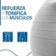 thumbnail image 4 of Pelota de Yoga 75 cm SPHERA Soporta Hasta 200 kg para Entrenamiento Antideslizante Altera, 4 of 7