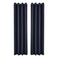 thumbnail image 2 of Xuniizn Blackout Curtains for Bedroom Thermal Insulated - 100%Polyester Black Out Curtains 2 Panels Set Room Darkening Window Curtains for Living Room, 2 of 6